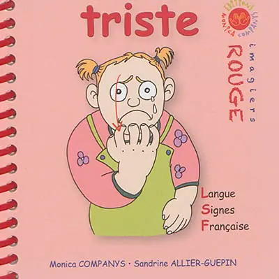 Imagiers : rouge : langue signes française