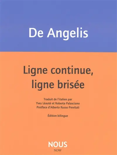 Ligne continue, ligne brisée
