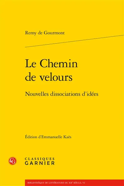 Le chemin de velours : nouvelles dissociations d'idées