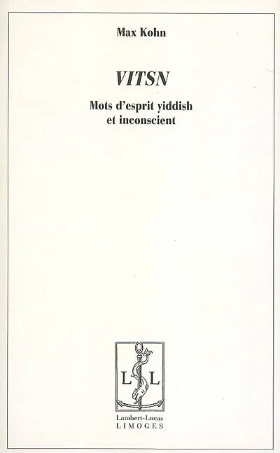 VITSN : mots d'esprit yiddish et inconscient