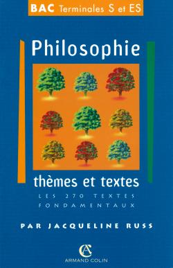 Philosophie, séries ES et S : thèmes et documents