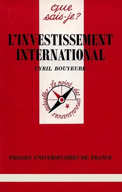 L'Investissement international