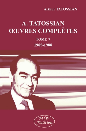 Oeuvres complètes. Vol. 7. 1985-1988