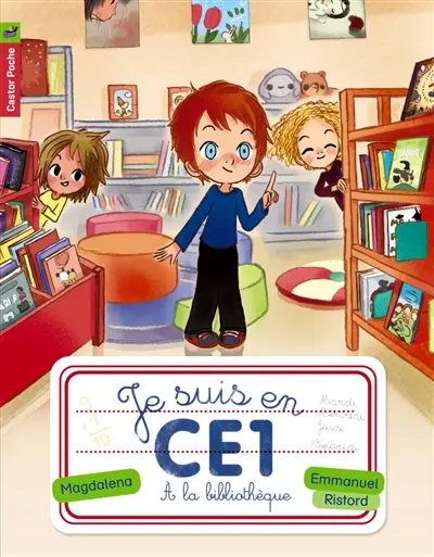 Je suis en CE1. Vol. 2. A la bibliothèque