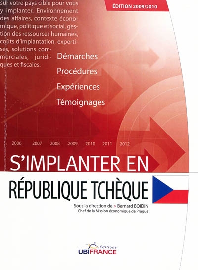 S'implanter en République tchèque : 2009-2010