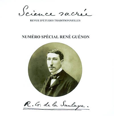Science sacrée. René Guénon...