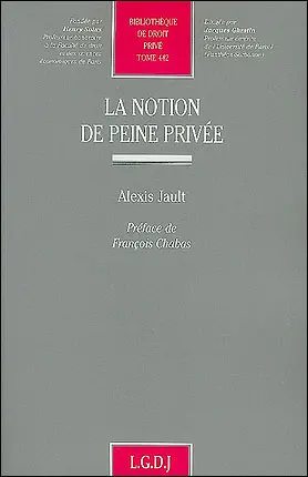 La notion de peine privée