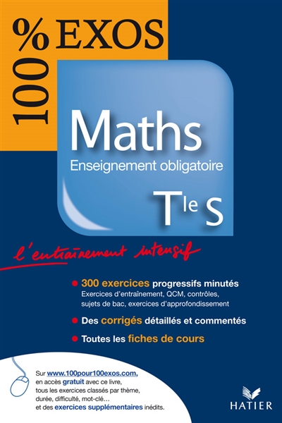 Maths Tle S enseignement obligatoire