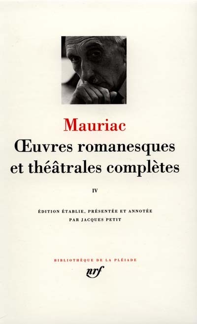 Oeuvres romanesques et théâtrales complètes. Vol. 4