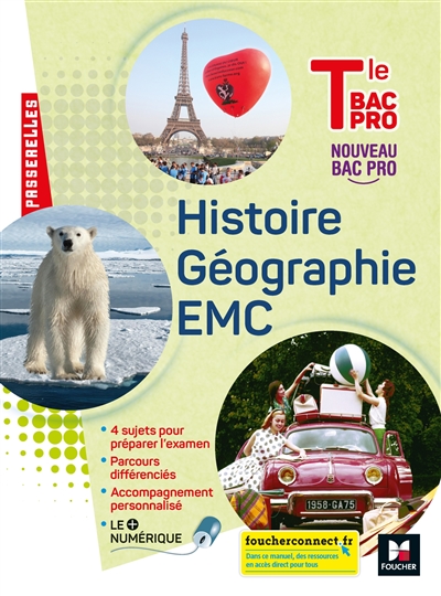 Histoire géographie, EMC, terminale bac pro : nouveau bac pro
