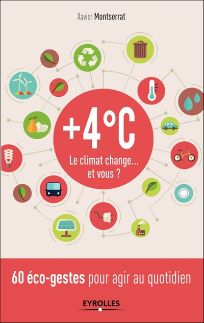 + 4°C, le climat change... et vous ? : 60 éco-gestes pour agir au quotidien