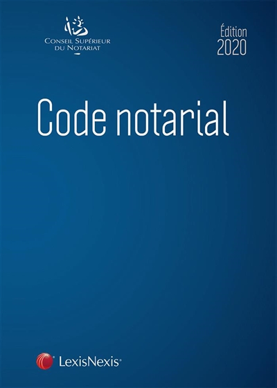 Code notarial 2020