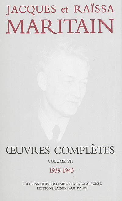 Oeuvres complètes. Vol. 7. 1939-1943