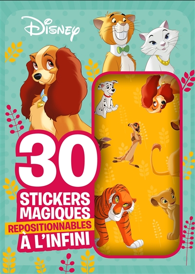 Disney : mes 30 stickers magiques repositionnables à l'infini