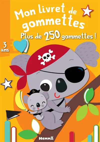 Koala : mon livret de gommettes : plus de 250 gommettes !