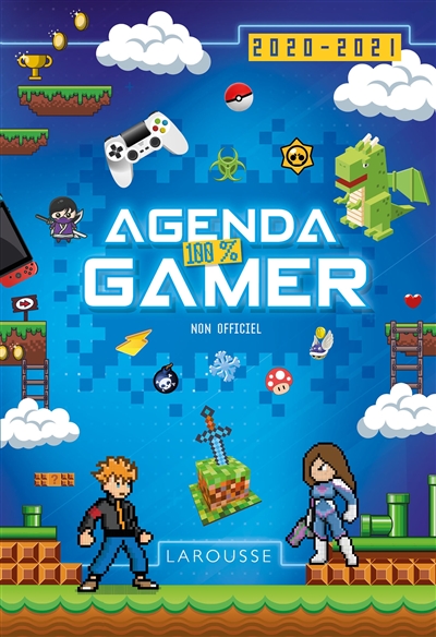 Agenda 100 % gamer : non officiel : 2020-2021