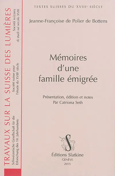 Mémoires d'une famille émigrée