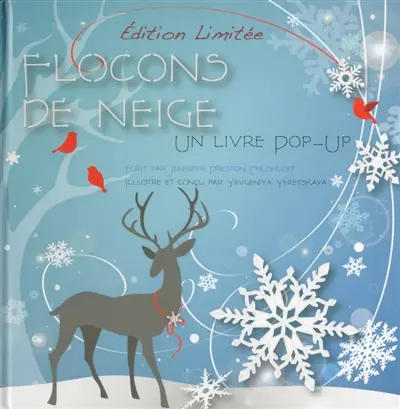 Flocons de neige : un livre pop-up
