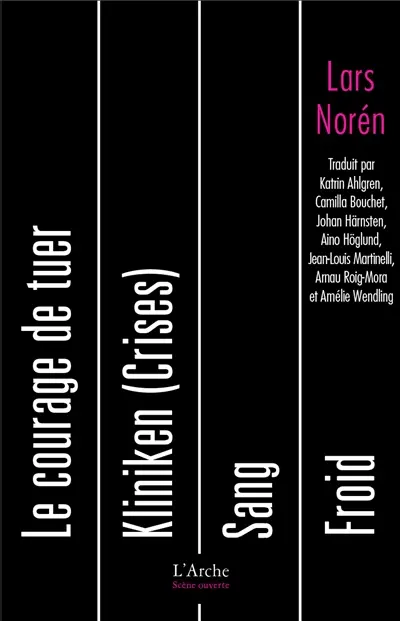 Le courage de tuer. Kliniken (crises). Sang