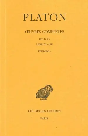 Oeuvres complètes. Vol. 12-2. Les lois