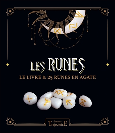 Les runes : le livre & 25 runes en agate