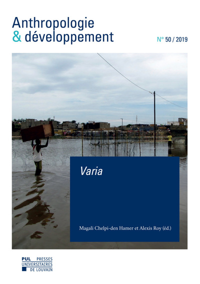 Anthropologie & développement, n° 50. Varia