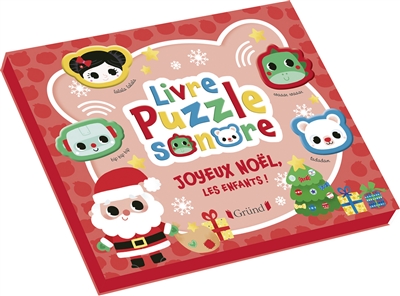 Joyeux Noël, les enfants ! : livre puzzle sonore