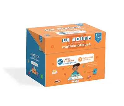La boîte à mini-problèmes mathématiques, CM1, CM2, 6e : 100 cartes à piocher pour progresser