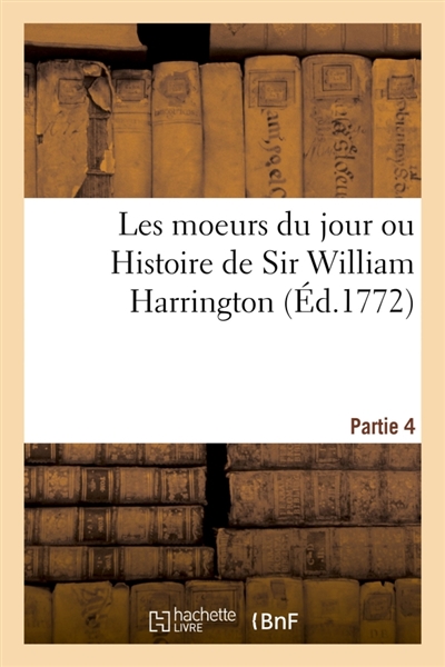Les moeurs du jour ou...