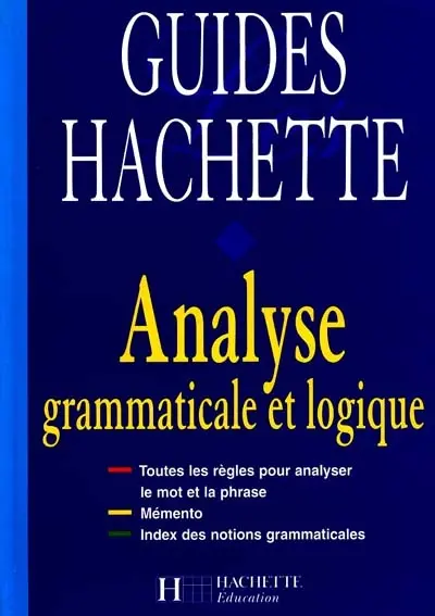 Analyse grammaticale et logique
