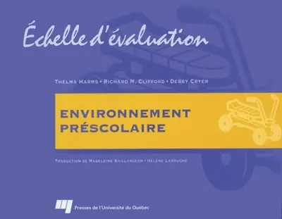 Echelle d'évaluation environnement préscolaire