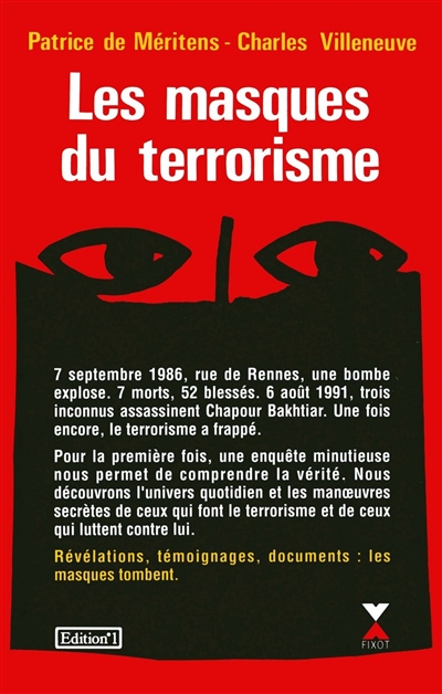 Les Masques du terrorisme