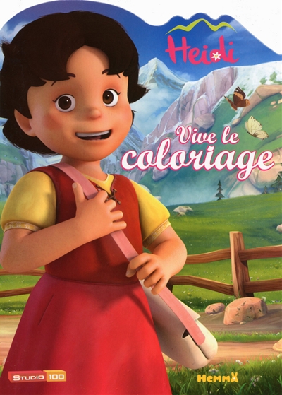 Heidi : vive le coloriage - Studio 100 (studio d'animation) - Librairie  Mollat Bordeaux