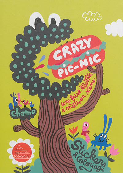 Crazy pic-nic : une frise illustrée à mettre en scène : stickers & coloriage