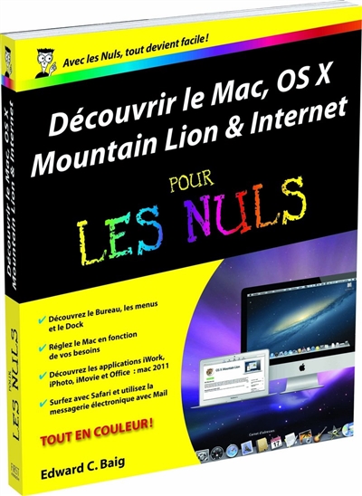 Découvrir le Mac, OS X Mountain Lion & Internet pour les nuls