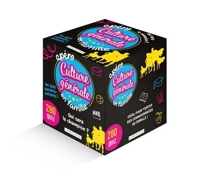 Apéro culture générale en famille : 280 quiz