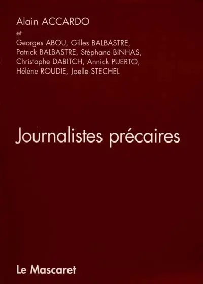 Journalistes précaires