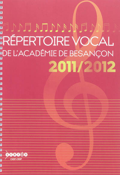 Répertoire vocal académique...