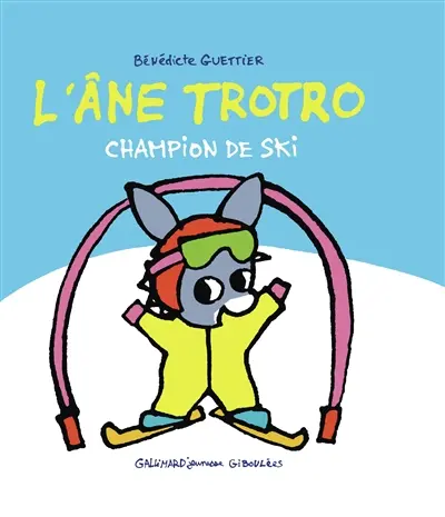 L'âne Trotro. L'âne Trotro champion de ski