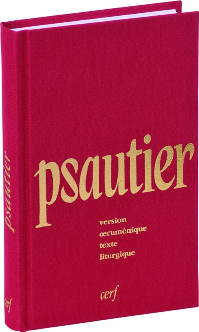 Le psautier : version...