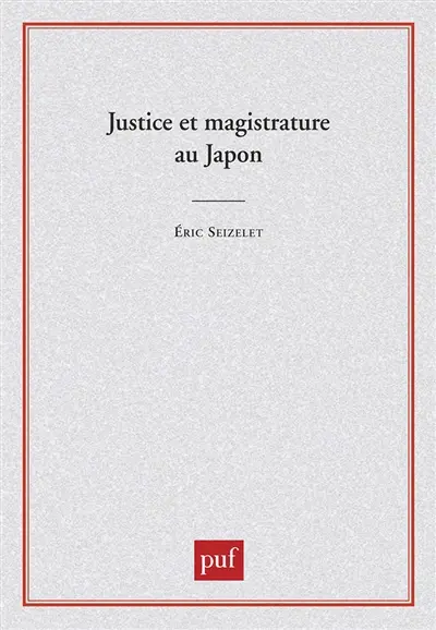 Justice et magistrature au Japon