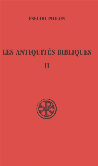 Les Antiquités bibliques. Vol. 2