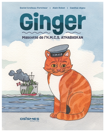 Ginger : mascotte de l'H.M.C.S. Athabaskan