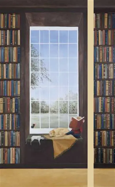 Agenda 2023 : une fenêtre et des livres