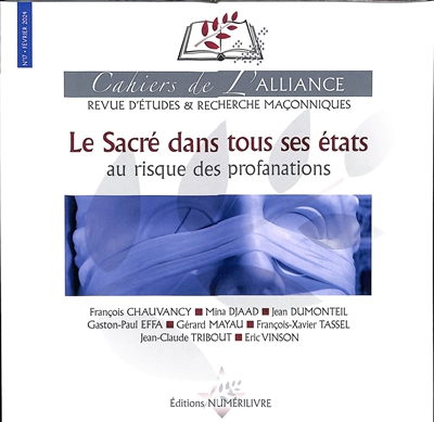 Cahiers de l'Alliance, n°...