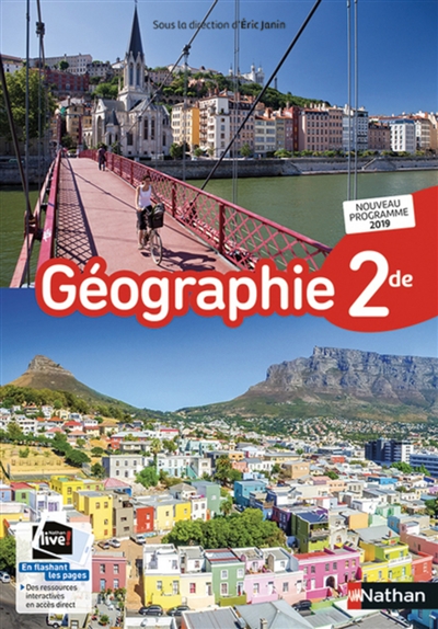 Géographie 2de : nouveau programme 2019
