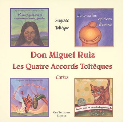 Les quatre accords toltèques : cartes