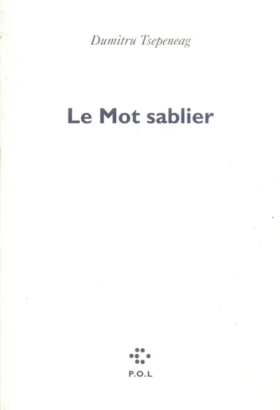 Le mot sablier