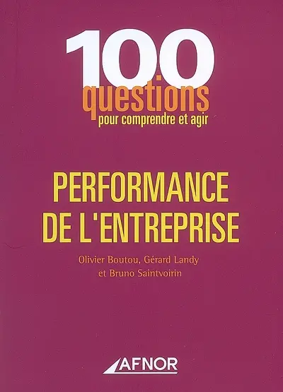 Performance de l'entreprise