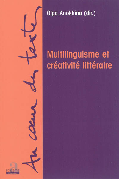 Multilinguisme et créativité littéraire